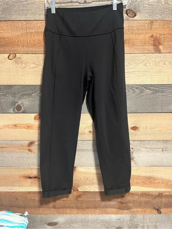 Lucy Pants - Lucy Black Women’s Active Stretch Pants with cuffed bottom and zipper pocket.
